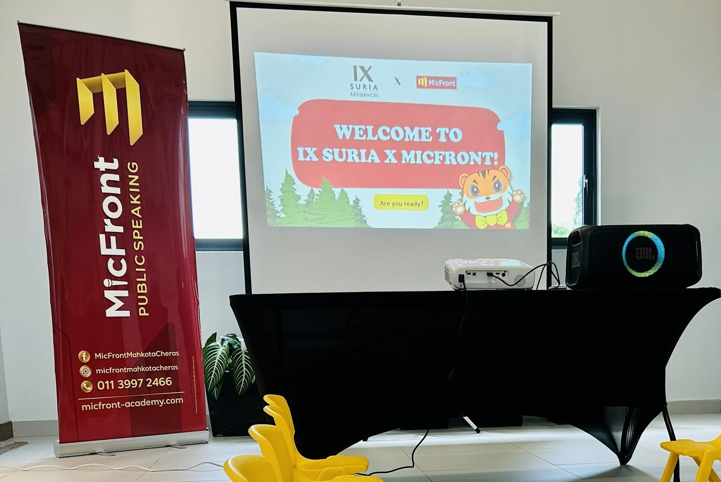 IX SURIA x MicFront — Where Learning Begins