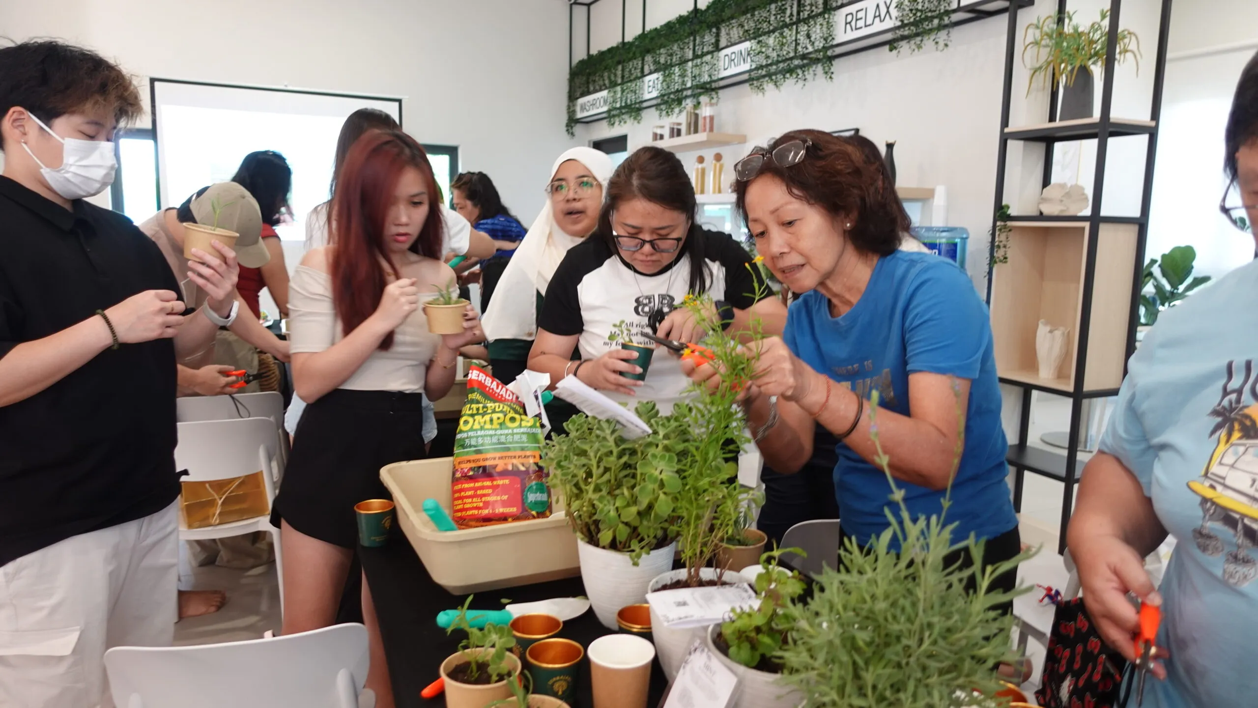 Sip & Sow Workshop