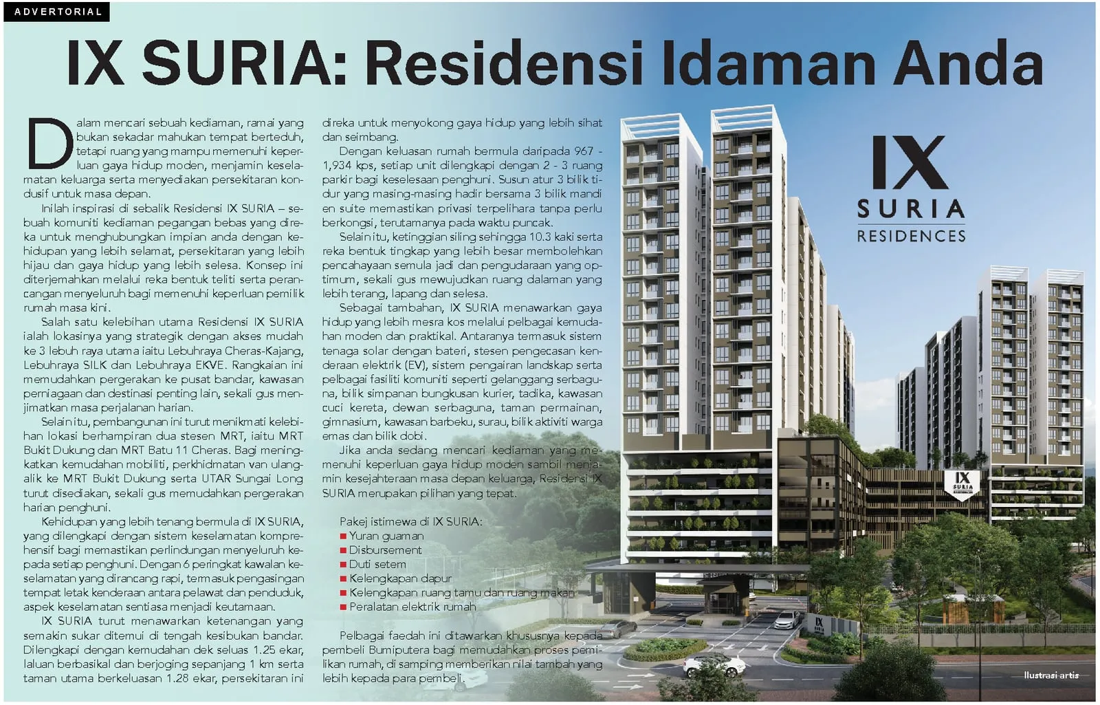 IX SURIA: Residensi Idaman Anda